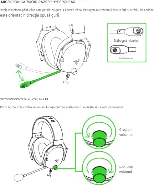 Наушники игровые Razer Gaming Headset BlackShark V2 X (RZ04-03240100-R3M1) 7.1 Surround sound, 12 - 28,000 Hz, 32 ohm, 100 dB, Mic, 50 mm with Neodymium magnets Razer TriForce, cable 2m, USB Type-A&Analog 33568 DOXYTERRA.md фото