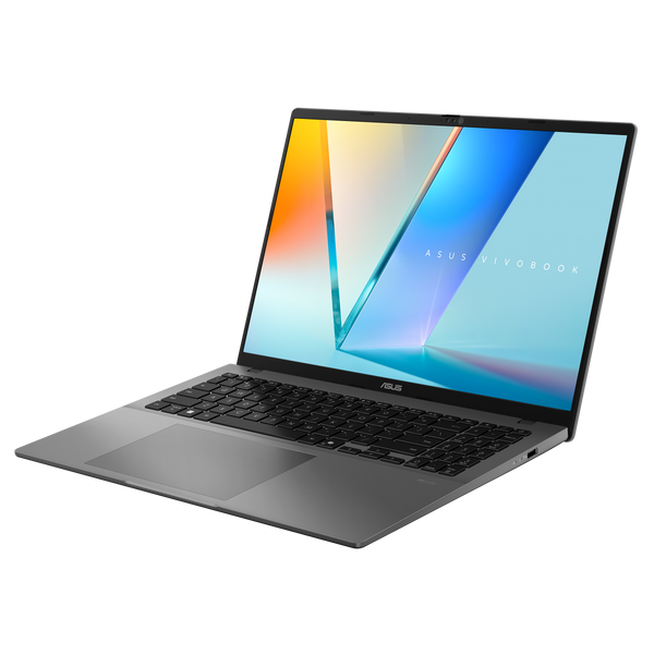 Laptop ASUS 16.0 Vivobook S 16 M3607HA Matte Gray, AMD Ryzen 7 260, 16Gb, 1Tb, AMD Radeon Graphics, 16.0 OLED FHD+ (1920x1200) AG, HDMI, 802.11ax, USB-C, USB-A, IR FHD Web, No OS, Illum Keyb, M3607HA-SH248 251209 DOXYTERRA.md foto