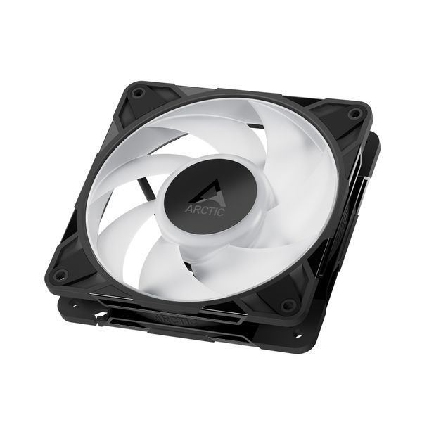 Ventilator pentru carcasa Case/CPU FAN Arctic P12 Pro A-RGB Black 3-PACK, A-RGB PWM Fan with Cable Splitter, 120x120x25 mm, 4-Pin-Connector + 4-Pin-Socket, 600-3000rpm, Airflow 77 cfm / 131 m3/h, ACFAN00310A 32977 DOXYTERRA.md foto