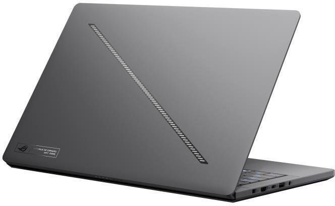 Laptop ASUS 14.0 ROG Zephyrus G14 GA403GM Eclipse Gray, AMD Ryzen AI 9 465, 32Gb, 1Tb, GeForce RTX 5060 8Gb, 14.0 OLED 3K (2880x1800) 120Hz AR, HDMI, 802.11be, USB4, USB-C, USB-A, CR, IR FHD Web, No OS, Illum RGB Keyb, GA403GM-SY134 251151 DOXYTERRA.md foto