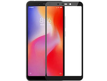 320018 Screen Geeks sticla protectie Xiaomi RedMi 6 Full Cover Glass Pro, Black (защитное стекло для смартфонов Xiaomi, в асортименте) 24727 фото