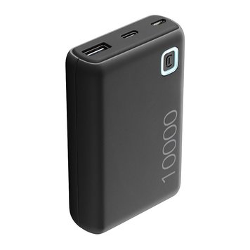 Внешний аккумулятор Cellularline ESSENCE 10000mAh Power Bank Black PBESSENCE10000K 31419 фото