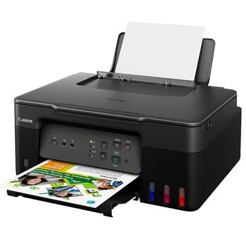 МФУ струйное MFD CISS Canon Pixma G3430, Color Printer/Scanner/Copier/Wi-Fi, A4, Print 4800x1200dpi_2pl, Scan 600x1200dpi, ESAT 11/6 ipm,64-265g/m2, USB 2.0, 4 ink tanks: GI-41 B/M/Y/C Black: 6,000 pages (Economy mode 7,600 pages) Colour: 7,700 p. 31567 фото