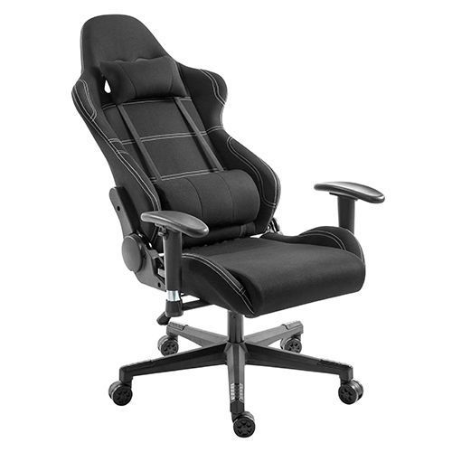 Scaun de gaming LumiVida Gaming Chair with Headrest & Lumbar Support LV-CH06-14, Black, Mesh Fabric, 2D Armrest, Steel Frame, 350mm Nylon Plastic Base, PU Hooded Caster, 100mm Class 3 Gas Lift, Weight Capacity 150 Kg (Scaun de gaming cu tetieră și suport  33413 DOXYTERRA.md foto