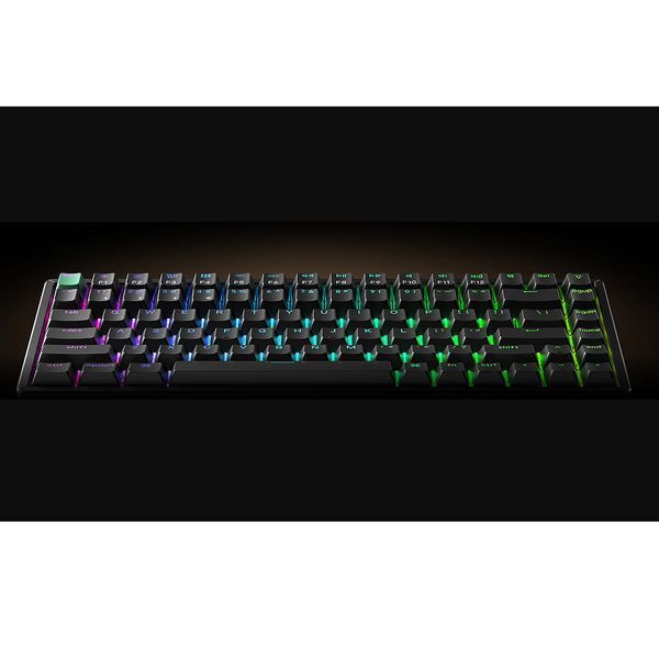 Клавиатура Keychron K2 HE QMK Wireless Magnetic Switch Custom Keyboard Russian Layout (K2H-F1-RU), SE Aluminum+Wood Frame, 75% layout, RGB Backlight, Gateron Double-Rail Magnetic Nebula Switch, Hot-Swap, 2.4GHz&Bluetooth, USB Type-C, gamer 33251 DOXYTERRA.md фото