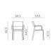 Кресло Nardi TRILL ARMCHAIR MATTONE 40250.17.0000 (Кресло для сада и террасы) 33483 фото 2 DOXYTERRA.md