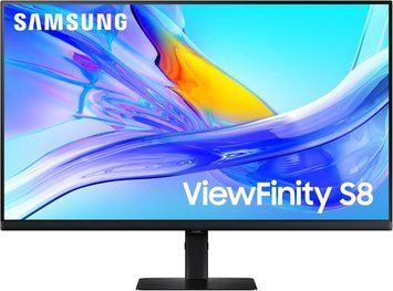 Monitor 27 SAMSUNG ViewFinity S8 S80UD Black, IPS, 3840x2160 4K UHD, 60Hz, 5ms, 350cd, HDR10, MegaDCR, HDMI+DP+TypeC+USB, LAN, Pivot 247993 DOXYTERRA.md foto