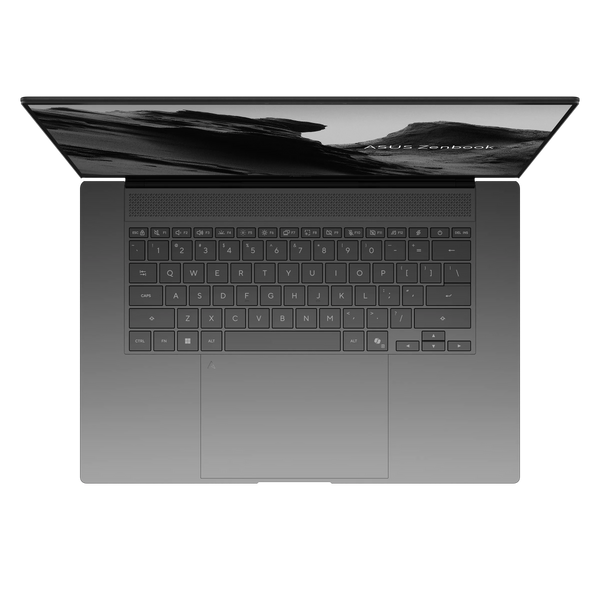 Laptop 16 ASUS ZenBook S 16 OLED UM5606GA Gray, AMD Ryzen AI 7 445 2.0-4.6GHz/16GB LPDDR5X/SSD 512GB PCIe 4.0 NVMe/AMD Radeon 840M Graphics/WiFi 7 802.11be/BT5.4/HDMI/FHD cam. IR/Illum. Keyb./16 OLED 120Hz 500nits 3K (2880x1800)/Windows 11 UM5606GA-SS661W 33634 DOXYTERRA.md фото