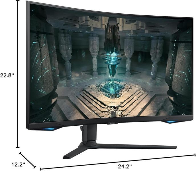 Monitor 27 SAMSUNG Odyssey G6 S27BG650EI Black Gaming, Curved-VA 2560x1440 WQHD, 240Hz, 1ms, 300cd, DP+HDMI, Tizen OC, LS27BG650EIXUA 209007 DOXYTERRA.md foto