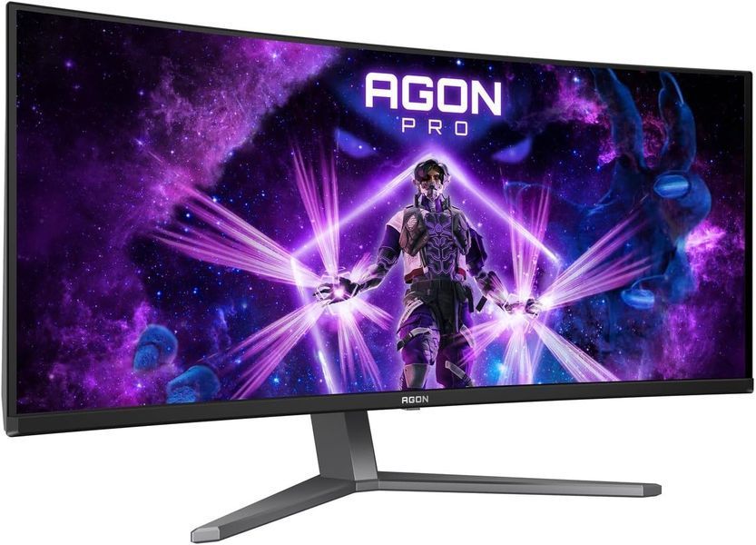 Monitor 34 AOC Agon Pro AG346UCD Black, Curved-QD-OLED, 3440x1440 WQHD, 175Hz, FreeSync, 0.03msGTG, 250cd, HDR400, HDMI+DP+USB, Speakers 245376 DOXYTERRA.md foto