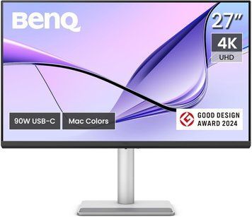 Monitor 27 BenQ MA270U White, IPS, 3840x2160 4K UHD, 60Hz, 5ms, 350cd, HDR10, HDMI+DP+USB+TypeC, KVM, Speakers, Pivot 235626 DOXYTERRA.md foto