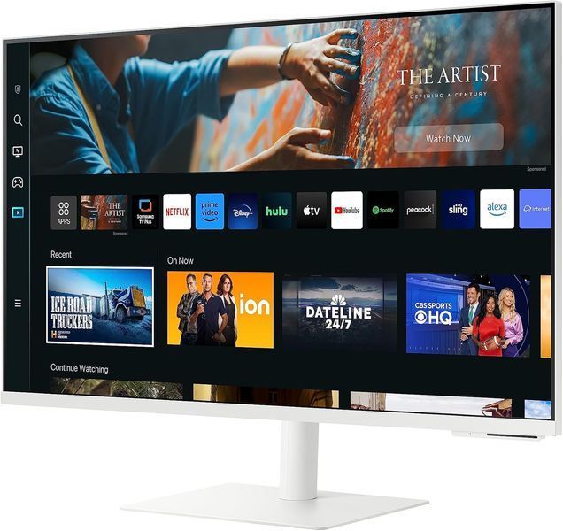Monitor 32 SAMSUNG Smart Monitor M7 S32FM703 White, VA, 3840x2160 4K UHD, 60Hz, 4ms, 300cd, HDR10, HDMI+USB+TypeC, Bluetooth, WIFI, Tizen OC 247995 DOXYTERRA.md foto