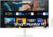 Monitor 32 SAMSUNG Smart Monitor M7 S32FM703 White, VA, 3840x2160 4K UHD, 60Hz, 4ms, 300cd, HDR10, HDMI+USB+TypeC, Bluetooth, WIFI, Tizen OC 247995 foto 3 DOXYTERRA.md