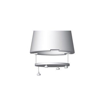 LYXO Ballast Tiffany leg H 110 Cm ZV307-H0R110 (picioruse cu inaltime ajustabila pentru picior masa Lyxo Tiffany) 30076 DOXYTERRA.md foto