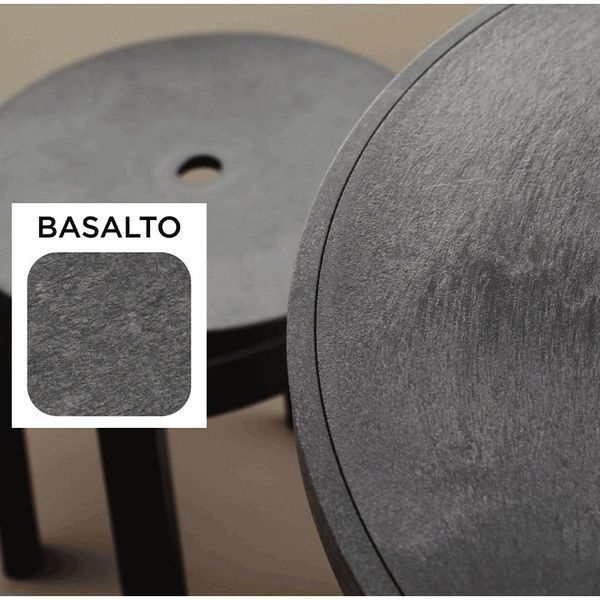 Masa bar Nardi COMBO HIGH 60 BASALTO (Set Nardi COMBO 60 TABLE BASALTO 40030.25.000 + Nardi KIT COMBO HIGH BASALTO 40031.25.000) (Masa bar pentru gradina si terasa) 31395 DOXYTERRA.md foto