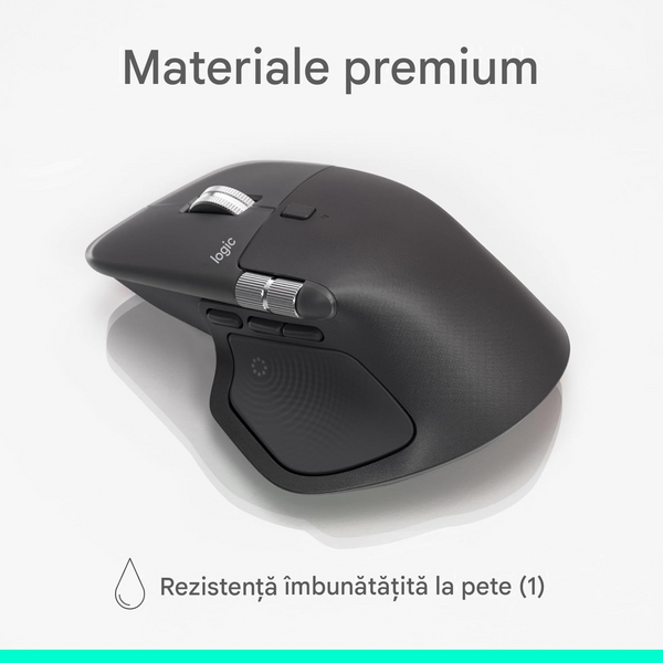 Logitech MX Master 4 for Business Wireless Mouse Graphite, 8000 dpi, 8 buttons, Wireless Logi Bolt USB-C receiver, Rechargeable Li-Po (650 mAh) battery, 910-007617 33571 DOXYTERRA.md фото