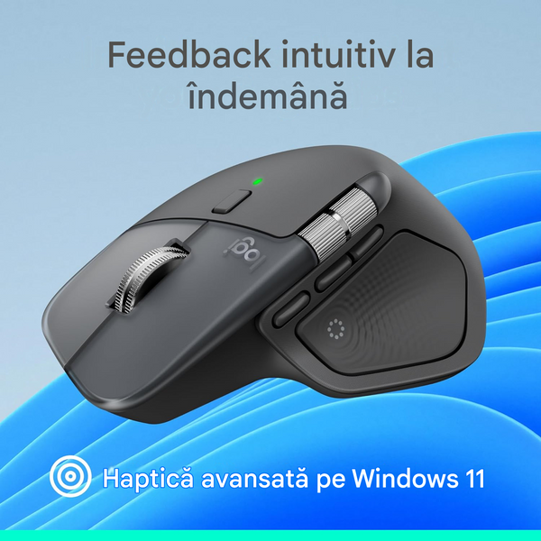 Logitech MX Master 4 for Business Wireless Mouse Graphite, 8000 dpi, 8 buttons, Wireless Logi Bolt USB-C receiver, Rechargeable Li-Po (650 mAh) battery, 910-007617 33571 DOXYTERRA.md фото