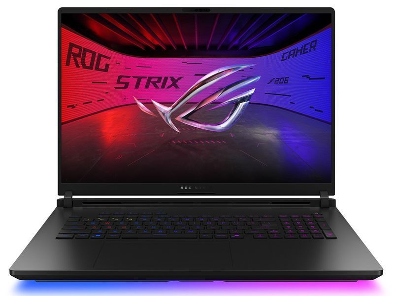 Laptop ASUS 18.0 ROG Strix SCAR 18 G835LXG Off Black, Intel Core Ultra 9 290HX Plus, 64Gb, 2Tb, GeForce RTX 5090 24Gb, 18.0 Mini LED 4K (3840x2400) 240Hz AG, HDMI, 2.5Gbit Eth, 802.11be, TB5, USB-A, IR FHD Web, Win11 Home, Illum RGB Keyb, G835LXG-TQ579W 263123 DOXYTERRA.md foto