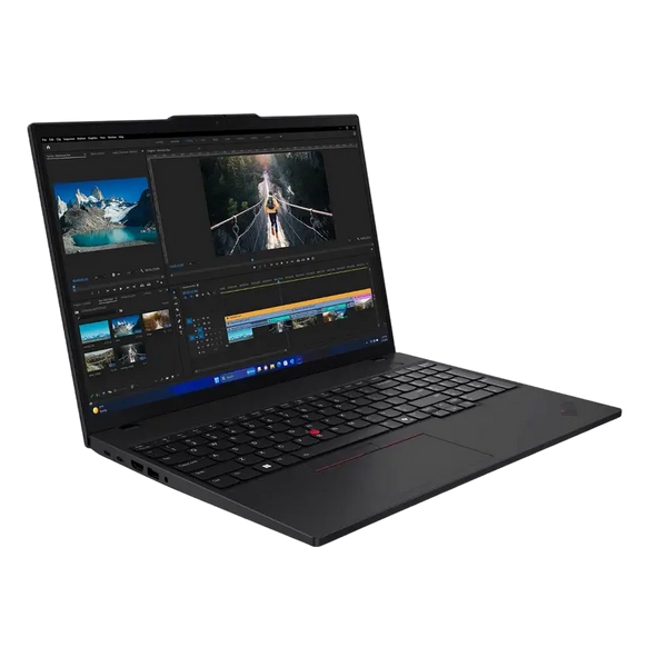 Laptop Lenovo 16.0 ThinkPad E16 Gen 3 Black, Intel Core Ultra 7 256V, 16Gb, 512Gb, Intel Arc Graphics, 16.0 IPS FHD+ (1920x1200) AG, HDMI, Gbit Ethernet, 802.11ax, TB4, USB-A, IR FHD Web, FP, No OS, Illum Keyb, 22AY005KGX 259185 DOXYTERRA.md foto