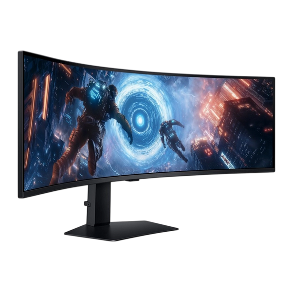 Monitor 49 SAMSUNG Odyssey G9 G91F Black, Curved-VA, 5120x1440 Dual QHD, 144Hz, FreeSync, 1ms GTG, 350cd, HDR10, HDMI+DP+USB 268004 DOXYTERRA.md foto
