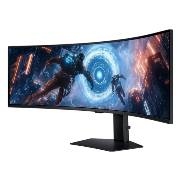 Monitor 49 SAMSUNG Odyssey G9 G91F Black, Curved-VA, 5120x1440 Dual QHD, 144Hz, FreeSync, 1ms GTG, 350cd, HDR10, HDMI+DP+USB 268004 DOXYTERRA.md foto