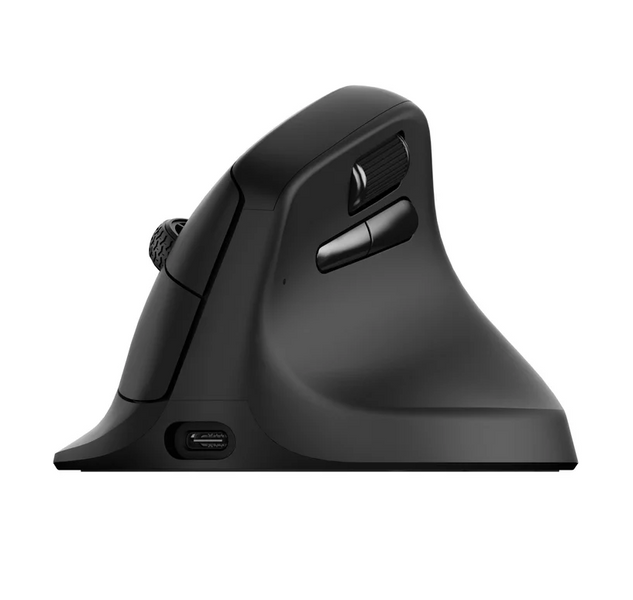 Mouse Keychron M5 Wireless Ergonomic Mouse (M5-A23), DPI Range 100-30000, 750 IPS, Sensor PixArt 3950, Polling Rate 8000 Hz 2.4 GHz/Wired mode & 125Hz Bluetooth mode, Battery 600 mAh, USB Type-C, Black 33512 DOXYTERRA.md foto