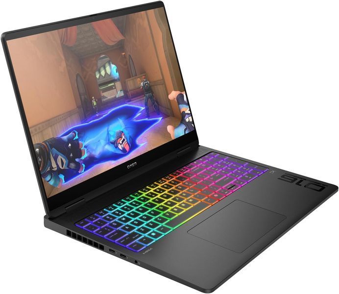 Laptop HP 16.0 OMEN MAX 16-ah0023ci Shadow Black,  Intel Core Ultra 9 275HX, 32Gb, 1Tb, GeForce RTX 5080 16Gb, 16.0 OLED 2.5K (2560x1600) 240Hz Non-glare, HDMI, 2.5Gbit Ethernet, 802.11be, TB4, USB-A, IR FHD Webcam, FreeDOS, Illum RGB Keyb, BK9Z3EA#UUQ 234918 DOXYTERRA.md фото