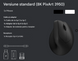 Mouse Keychron M5 Wireless Ergonomic Mouse (M5-A23), DPI Range 100-30000, 750 IPS, Sensor PixArt 3950, Polling Rate 8000 Hz 2.4 GHz/Wired mode & 125Hz Bluetooth mode, Battery 600 mAh, USB Type-C, Black 33512 foto 11 DOXYTERRA.md