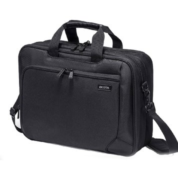 Dicota D30925 Top Traveller Dual ECO 14"-15.6", Eco-friendly shoulder bag and backpack with protection and convenience, Black (geanta laptop/сумка для ноутбука) 21258 foto