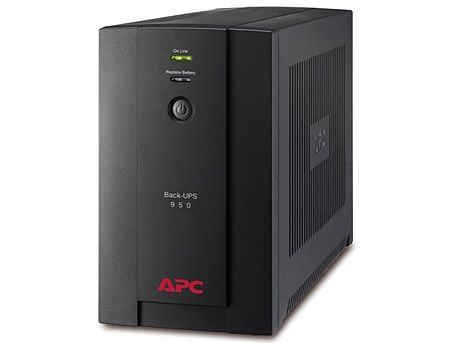 UPS APC Back-UPS BX950U-GR, AVR, 950VA/480Watts, Input: 150-280V, 50/60 Hz +/- 3 Hz (auto sensing), Line Interactive, Schuko Sockets 26693 foto