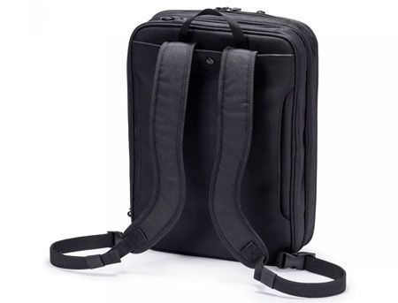 Dicota D30925 Top Traveller Dual ECO 14"-15.6", Eco-friendly shoulder bag and backpack with protection and convenience, Black (geanta laptop/сумка для ноутбука) 21258 фото