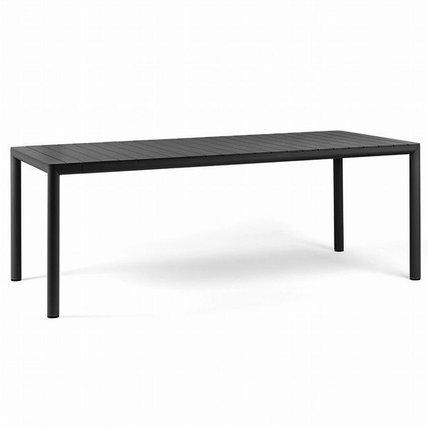 Стол раздвижной Nardi TEVERE 210 EXTENSIBLE antracite vern. antracite 49652.02.000 (Стол раздвижной для сада и террасы) 31311 DOXYTERRA.md фото
