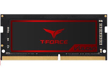 4GB SODIMM DDR4 Team T-Force Vulcan TLRD44G2666HC18F-S01 PC4-21300 2666MHz CL18, 1.2V 26746 фото