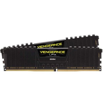 Оперативная память 32GB DDR4 Dual-Channel Kit Corsair Vengeance LPX Black 32GB (2x16GB) DDR4 (CMK32GX4M2E3200C16) PC4-25600 3200MHz CL16, Retail (memorie/память) 29100 фото