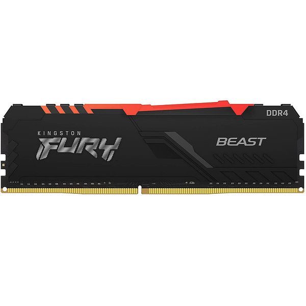 32GB DDR5 Dual-Channel Kit Kingston HyperX FURY Beast RGB Black KF556C36BBEAK2-32 32GB (2x16GB) DDR5 PC5-44800 5600MHz CL36-38-38, Retail 32056 фото