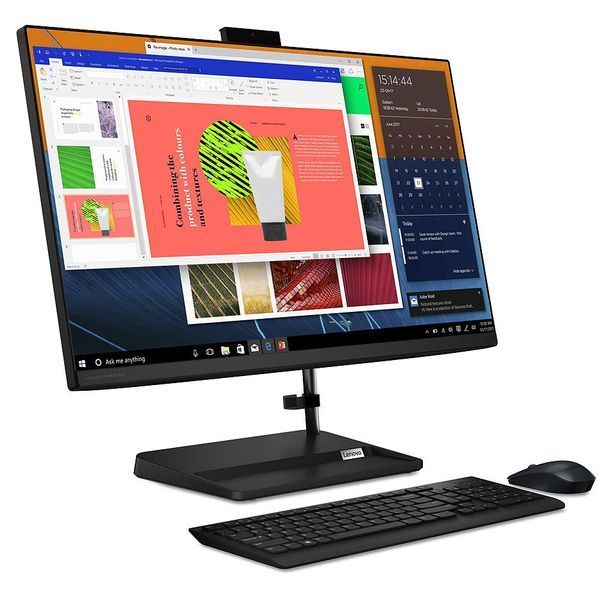 Компьютер моноблок 23.8 Lenovo IdeaCentre AIO 3 24ITL6 Black, Intel Core i3-1115G4 2C/4T 3.0-4.1GHz, 6MB/8GB DDR4/SSD 256GB/Intel UHD Graphics/Webcam HD/Speakers 2x3W/WiFi 802.11AX+BT 5.0/Gigabit LAN/23.8 FullHD IPS (1920x1080)/Wireless Keyboard&Mouse/No  29781 DOXYTERRA.md фото