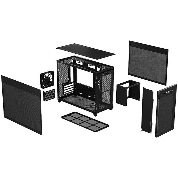 Компьютерный корпус ASUS Prime AP201 Black no PSU Case MicroATX Miditower , 2x USB 3.1, Audio-out&Mic, 2xUSB 3.2 Gen1, 1xUSB 3.2 Gen2 Type C (carcasa/корпус) 30632 фото