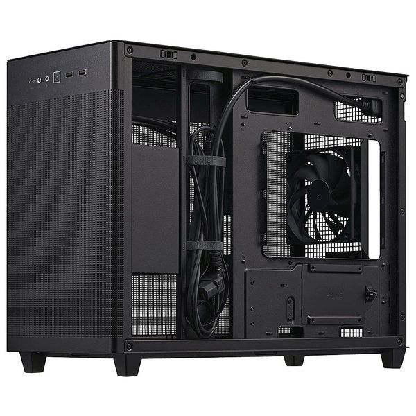 Компьютерный корпус ASUS Prime AP201 Black no PSU Case MicroATX Miditower , 2x USB 3.1, Audio-out&Mic, 2xUSB 3.2 Gen1, 1xUSB 3.2 Gen2 Type C (carcasa/корпус) 30632 фото