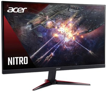 27.0 ACER IPS LED Nitro VG270M ZeroFrame Black/Red (1ms, 100M:1, 250cd, 1920x1080, 178°/178°, 2 x HDMI, DisplayPort, 180Hz Refresh Rate, AMD FreeSync, Speakers 2 x 2W, VESA) [UM.HV0EE.303] VG270M3BMIIPX фото