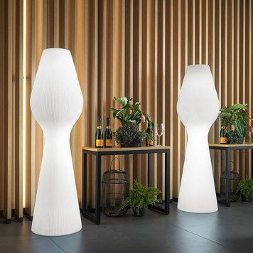 Уличный торшер светильник LYXO STRIPES LAMP 110 c уличной светодиодной трубкой T8 с проводом, 14 Вт, 6500K IP65, H 110Cm, LA360-1100X1+019CA12 (Уличный торшер со светодиодной подсветкой для улицы - проводной) 33447 DOXYTERRA.md фото