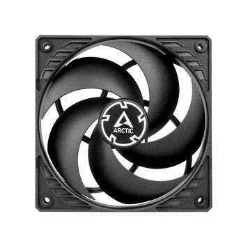 Case/CPU FAN Arctic P12 PWM PST, Pressure-optimised Fan with PWM PST, Black/Black, 120x120x25 mm, 4-Pin-Connector + 4-Pin-Socket, 200-1800rpm, Noise 0.3 Sone, 56.3 CFM (95.7 m3/h) (ACFAN00120A) 28749 foto