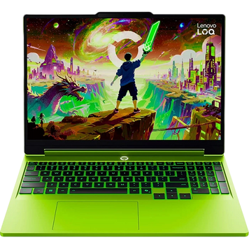 Laptop Lenovo 15.3 LOQ 15AHP11 Surge Green, AMD Ryzen 7 250, 16Gb DDR5-5600, 512Gb, GeForce RTX 5050 8Gb, 15.3 IPS FHD (1920x1200) 165Hz AG, HDMI, Gbit Ethernet, 802.11ax, USB4, USB-A, IR 5MP Web, No OS, Illum RGB Keyb, 83TN005NRK 273541 DOXYTERRA.md фото