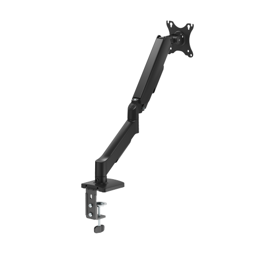 Suport pentru monitoare Brateck LDT97-C012 Gas Spring Monitor Arm for 1 monitor, Clamp/Grommet, 17"-32", Tilt Range +90&deg; ~ -90&deg;; Swivel Range +90&deg; ~ -90&deg;; Screeen Rotation 360&deg;, VESA: 75x75, 100x100, Arm Extend: 450mm, Weight Capacity per screen 9 Kg 33395 DOXYTERRA.md foto