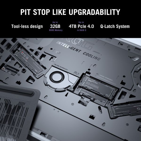 Laptop 18 ASUS ROG Strix G18 G815LR, Intel Core Ultra 9 275HX 2.7-5.4GHz/32GB DDR5/1TB PCIe 4.0 NVMe/GeForce RTX5070Ti 12GB GDDR7/WiFi 7 802.11be/BT5.4/2.5G LAN/HDMI/1080P Cam/Backlit RGB Keyb./18 ROG Nebula IPS 240Hz 3ms 500nits (2560x1600)/G815LR-S9085 32795 DOXYTERRA.md foto