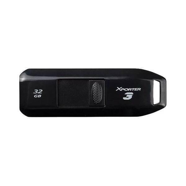 32GB USB Flash Drive Patriot Xporter 3 Black, Portable and light weight (Read 80 MByte/s), USB 3.2 31924 foto