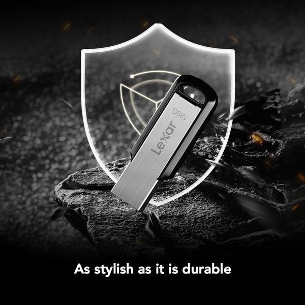 Memorie portabila Flash USB 128GB USB Flash Drive Lexar JumpDrive M400 Metal Casing (LJDM400128G-BNBNG), USB 3.2 33295 DOXYTERRA.md foto