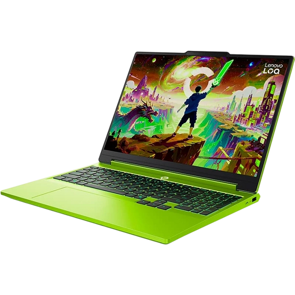 Laptop Lenovo 15.3 LOQ 15AHP11 Surge Green, AMD Ryzen 7 250, 16Gb DDR5-5600, 512Gb, GeForce RTX 5050 8Gb, 15.3 IPS FHD (1920x1200) 165Hz AG, HDMI, Gbit Ethernet, 802.11ax, USB4, USB-A, IR 5MP Web, No OS, Illum RGB Keyb, 83TN005NRK 273541 DOXYTERRA.md фото