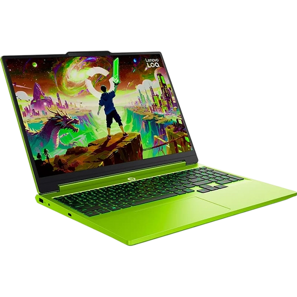 Laptop Lenovo 15.3 LOQ 15AHP11 Surge Green, AMD Ryzen 7 250, 16Gb DDR5-5600, 512Gb, GeForce RTX 5050 8Gb, 15.3 IPS FHD (1920x1200) 165Hz AG, HDMI, Gbit Ethernet, 802.11ax, USB4, USB-A, IR 5MP Web, No OS, Illum RGB Keyb, 83TN005NRK 273541 DOXYTERRA.md фото