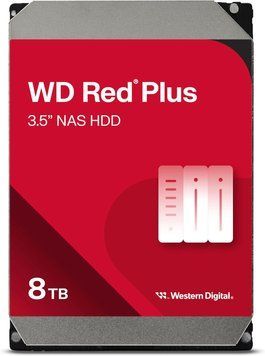 3.5 HDD 8TB Western Digital Red Plus (NAS Storage) WD80EFPX, 5640 RPM, SATA3 6GB/s, 256MB 33641 DOXYTERRA.md фото
