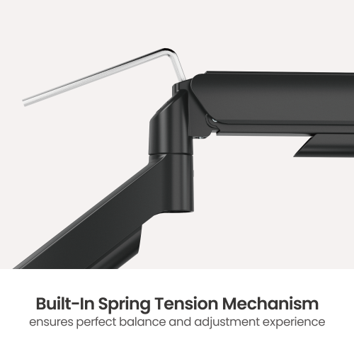 Крепление мониторов Brateck LDT97-C024 Gas Spring Dual Monitor Arm for 2 monitors, Clamp/Grommet, 17"-32", Tilt Range +90&deg; ~ -90&deg;; Swivel Range +90&deg; ~ -90&deg;; Screeen Rotation 360&deg;, VESA: 75x75, 100x100, Arm Extend: 450mm, Weight Capacity per screen 9 Kg 33396 DOXYTERRA.md фото
